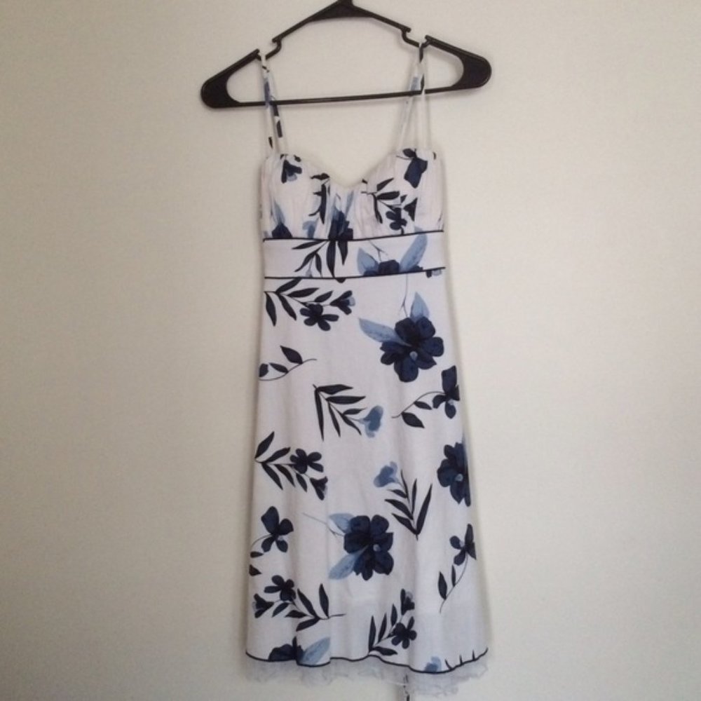 Speechless Blue Floral Dress